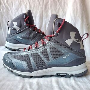 Under Armour Verge Mid Gore-Tex Michelin Hiking Boots Gray Women’s Size 11 EUC